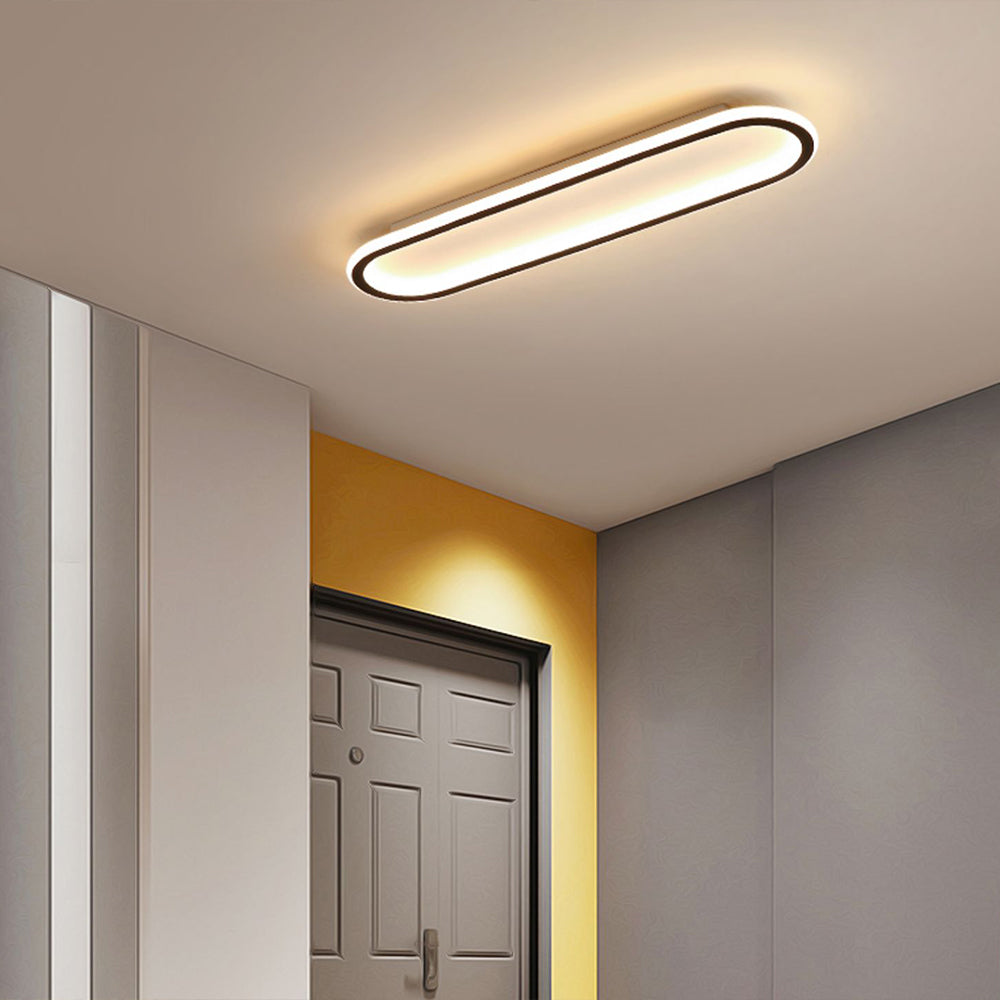 Arisha Minimalist Rectangular Flush Mount Ceiling Light - Letslighting