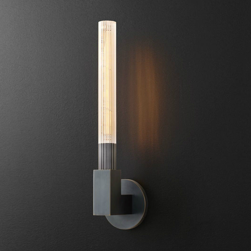 Arisha  Nordic Metal Glass Indoor Wall Lamp Restaurant Bedroom
