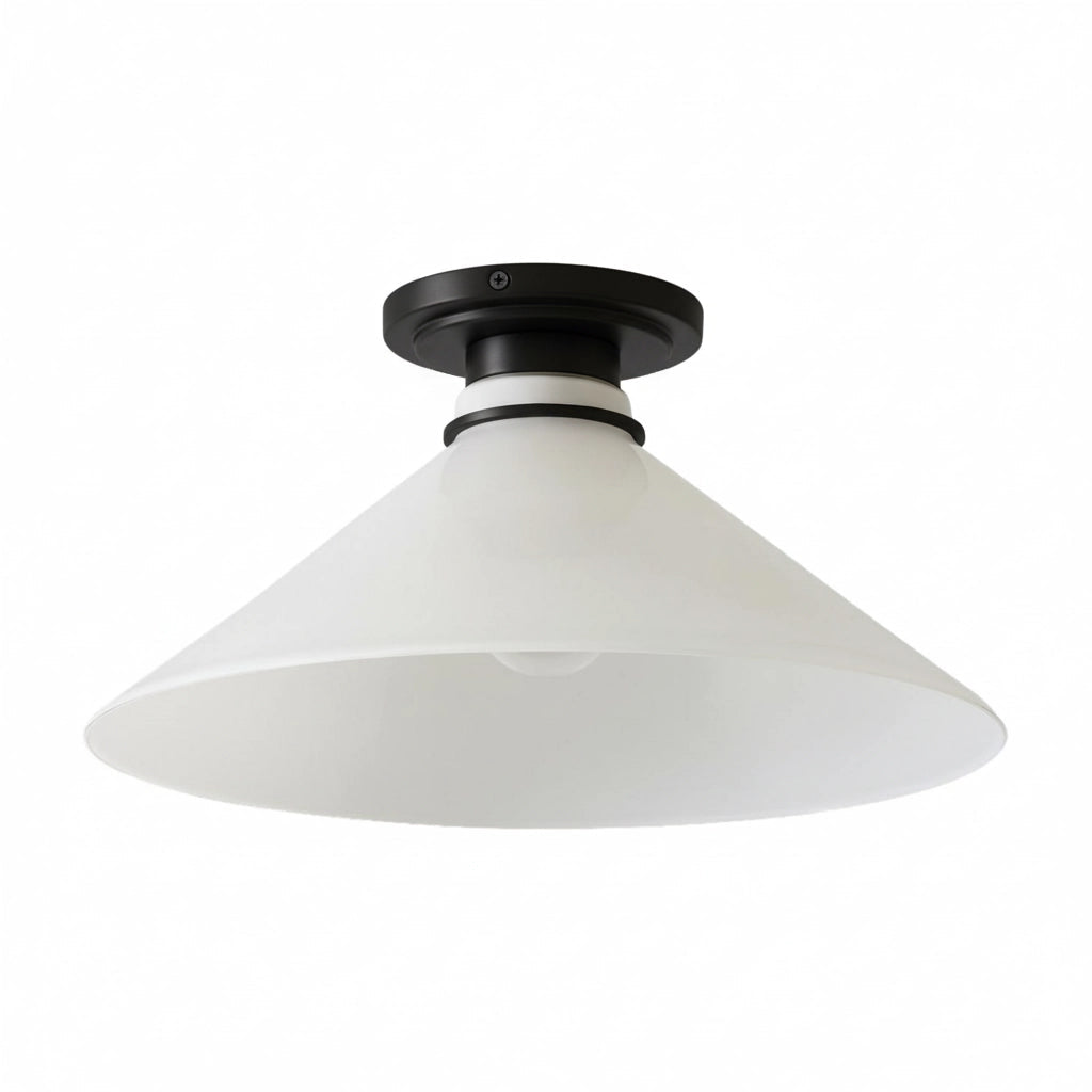 Grange Ceiling Light Metal&Glass
