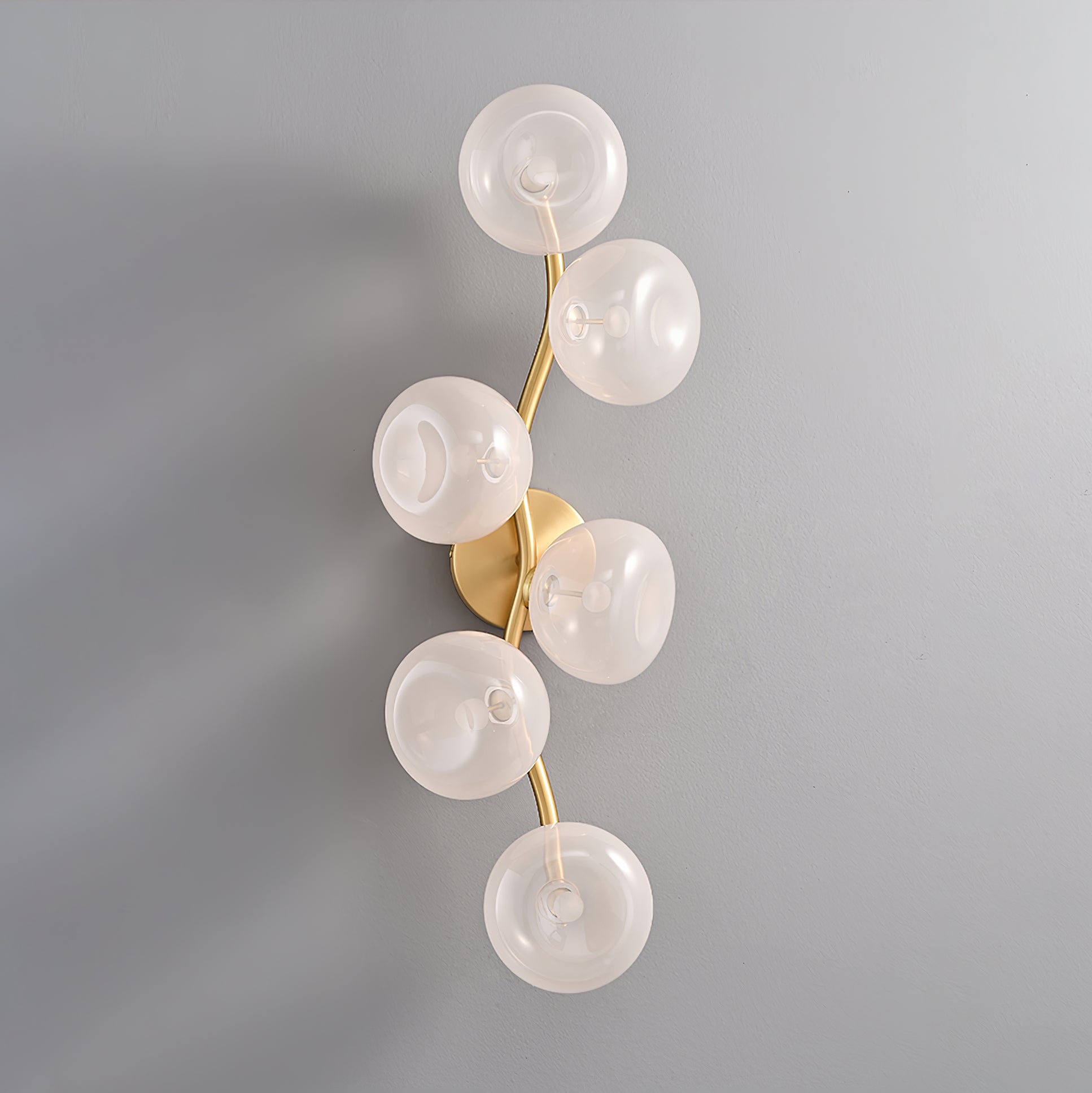 Hunter Wall Lamp Vine Nordic Art Glass - Letslighting
