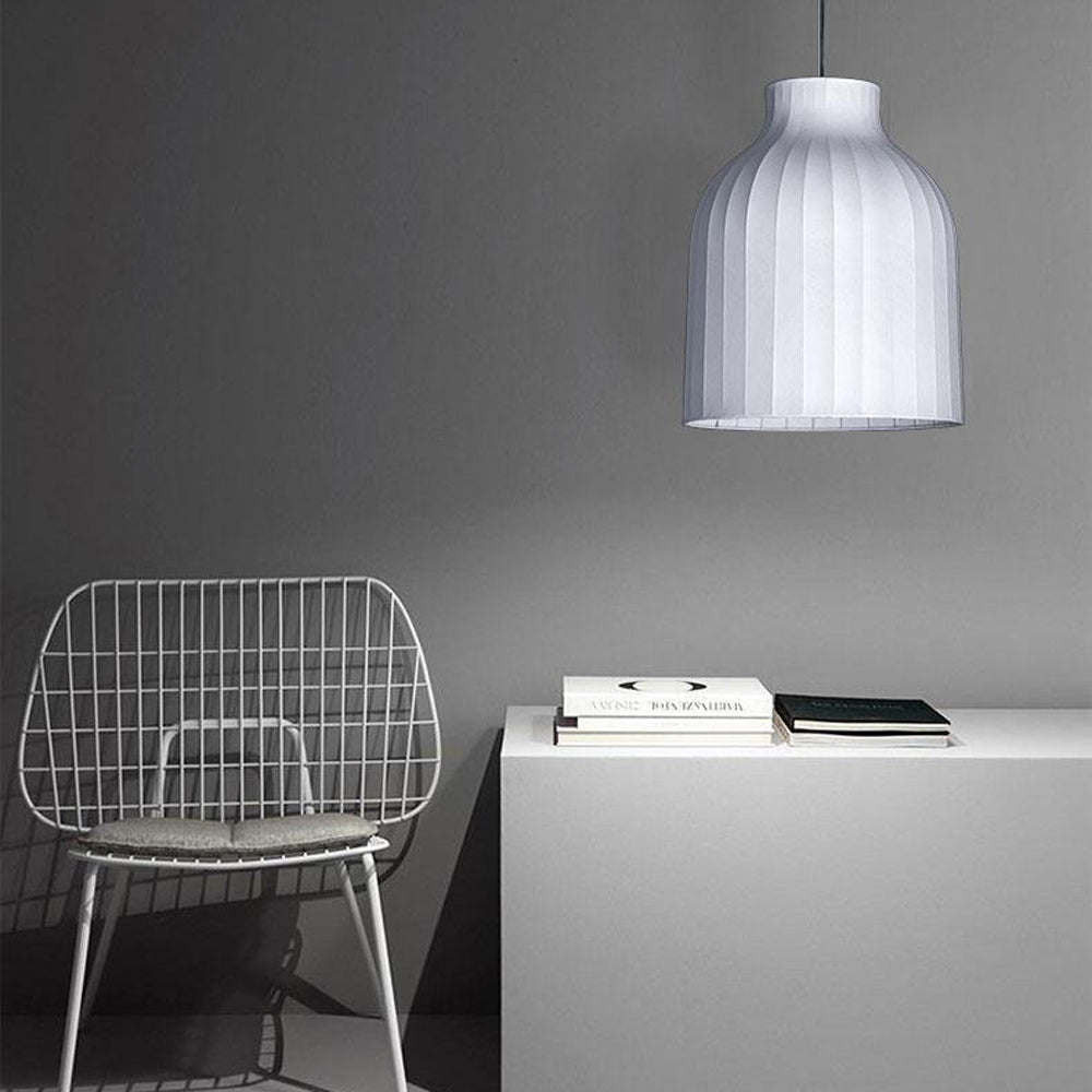 Ritta French Vintage Pendant Light Synthetic Silk - Letslighting