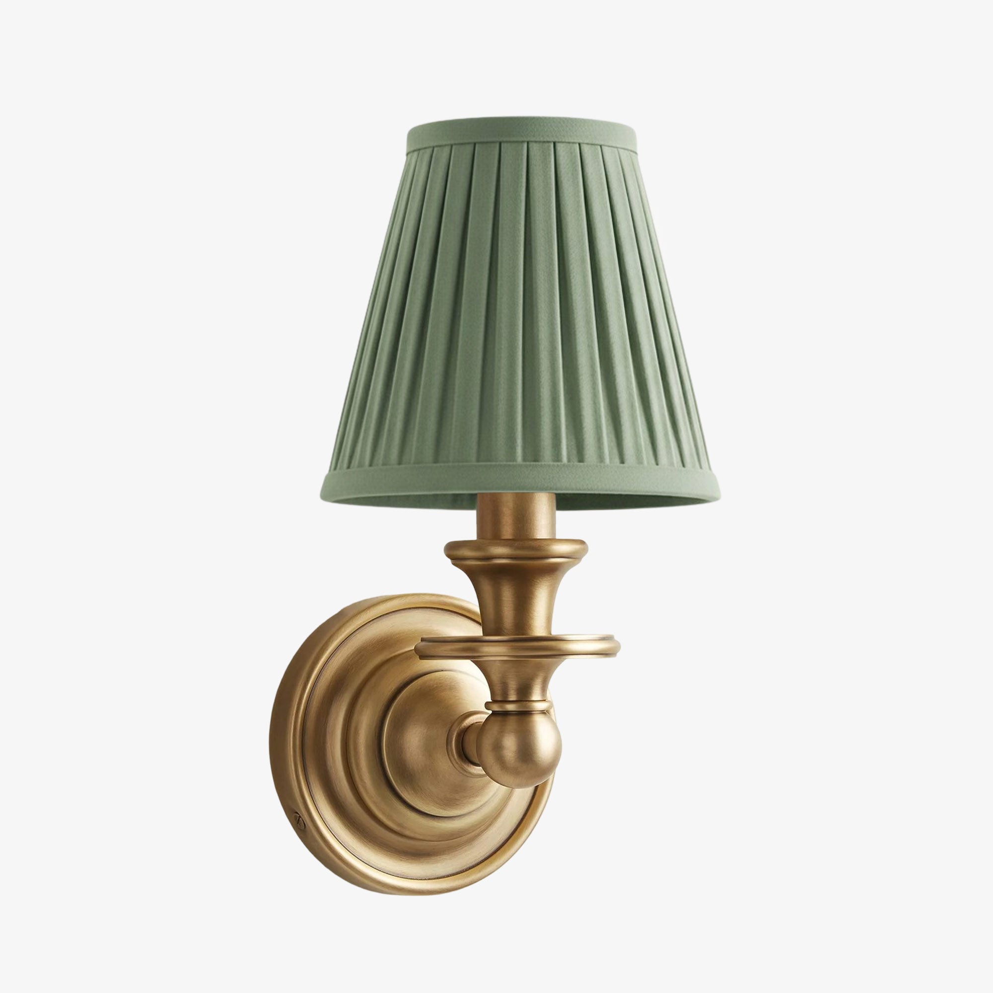 Elite White Fabric Wall Sconce Contemporary Bathrooms