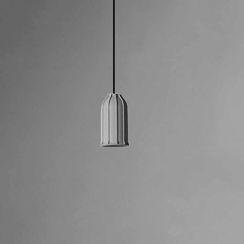 Avi Industrial LED Modern Pendant Light Cement Living Room - Letslighting