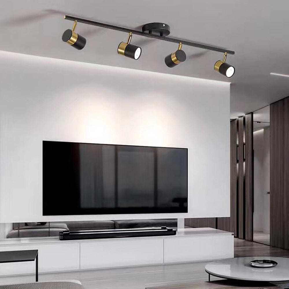 Arisha Semi-Flush Mount Ceiling Light Color Temperature Switchable, 4/5 Head