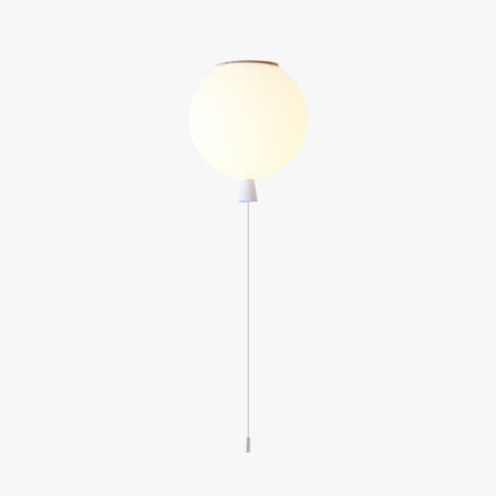 Aria Frosted Balloon Flush Mount Ceiling Light for Children's Room - Letslighting