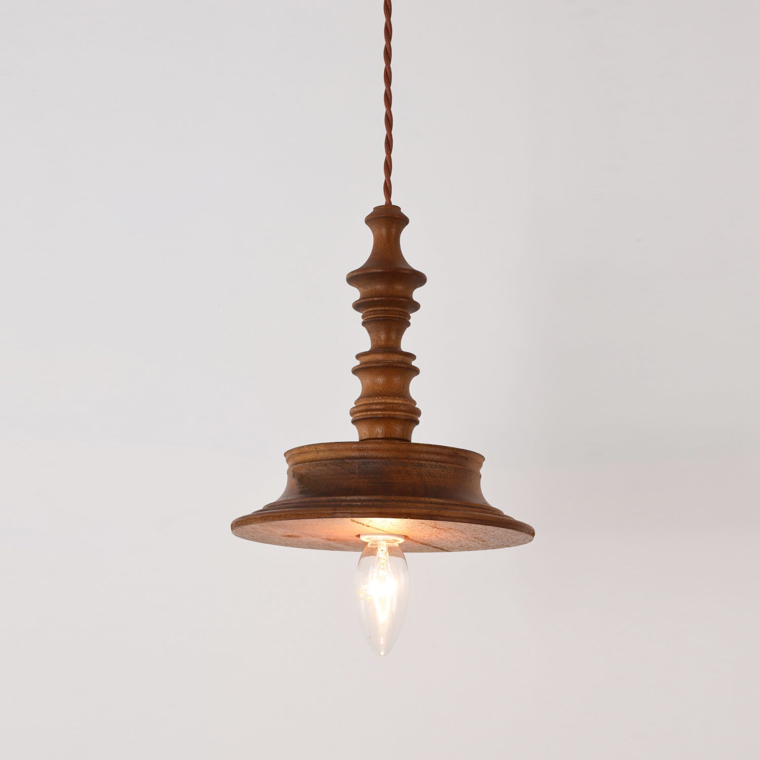 Iraeiel Vintage Minimalist Wooden Pendant Light - Letslighting
