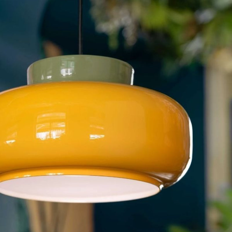 Hues Ceramic Bowl  Pendant Light