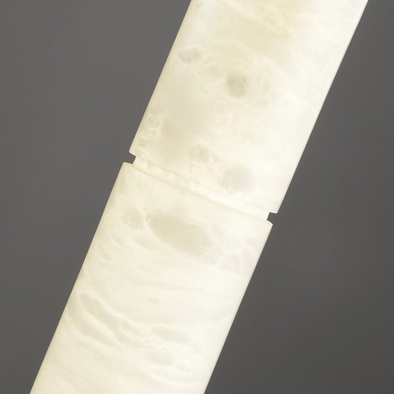 Lira Cylindrical Alabaster Pendant Light