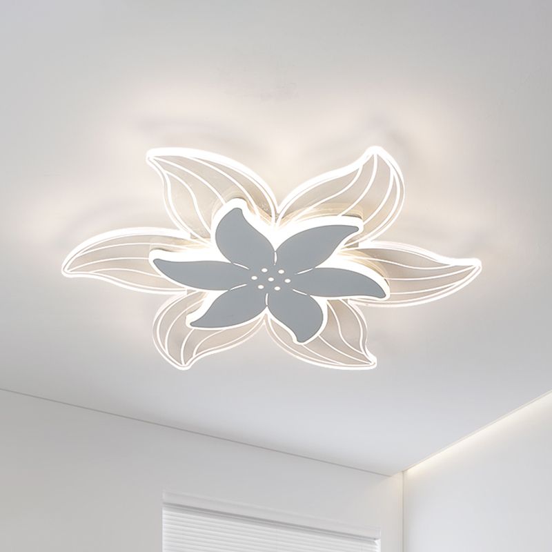 Arisha Designer Flower Shape Flush Mount Ceiling Light