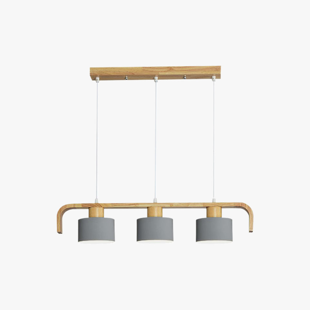 Valentina Pendant Light Cylinder Nordic Bamboo Bedroom