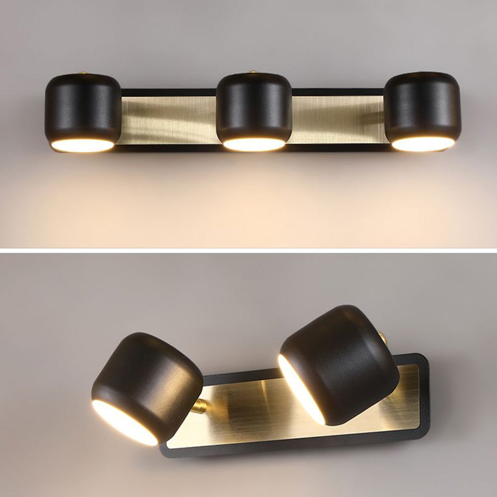 Arisha Modern Multi Mirror Metal Front Wall Lamp