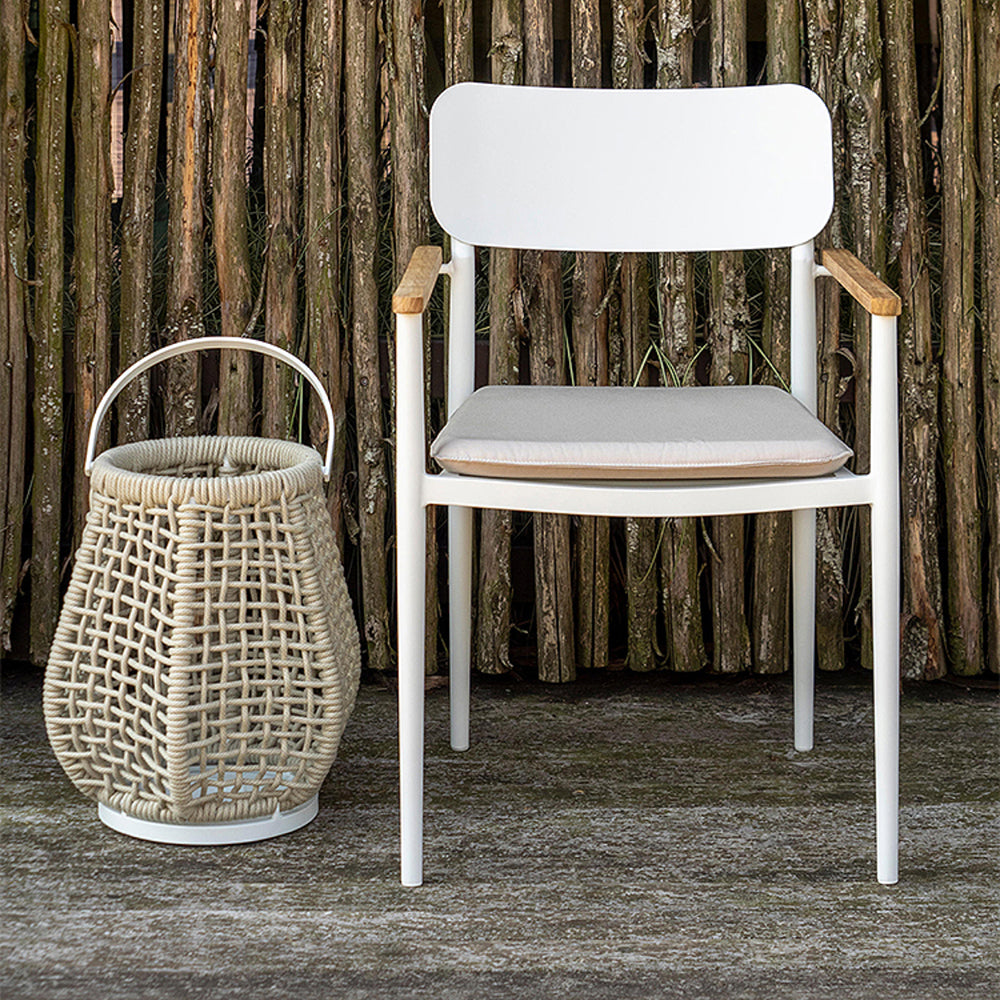 Ritta Vintage Lantern Metal Floor Lamp Metal Rattan