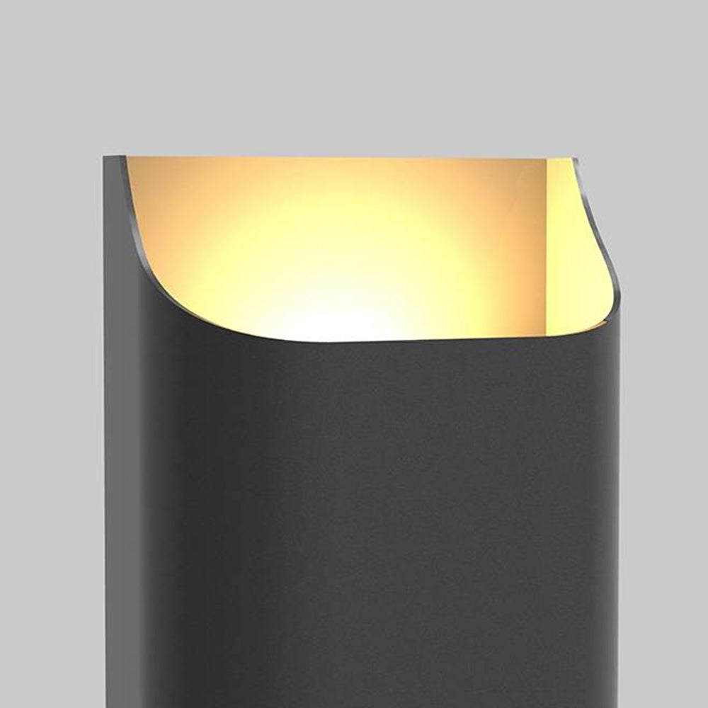 Ray Modern LED Outdoor Wall Lamp Metal Courtyard