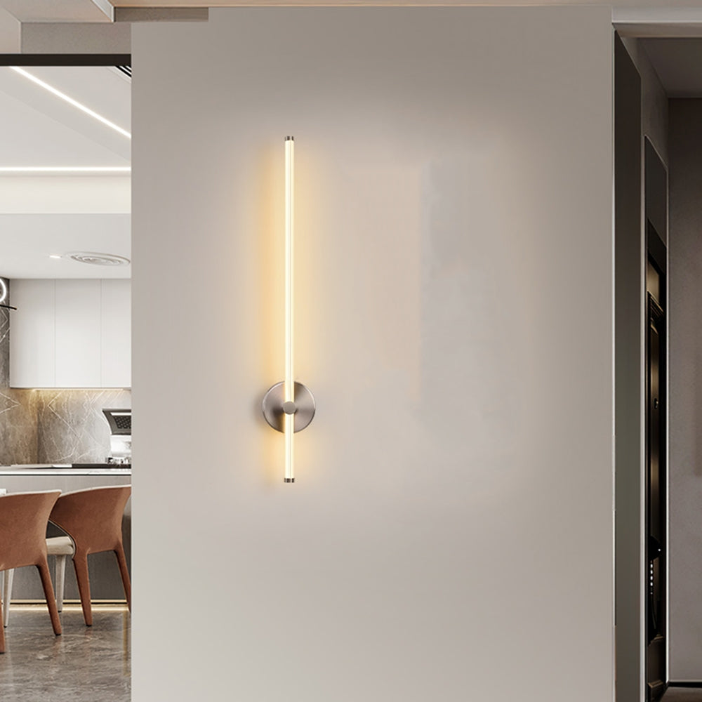 Arisha Coppery & Nickel Indoor Wall Lamp, /Acrylic - Letslighting