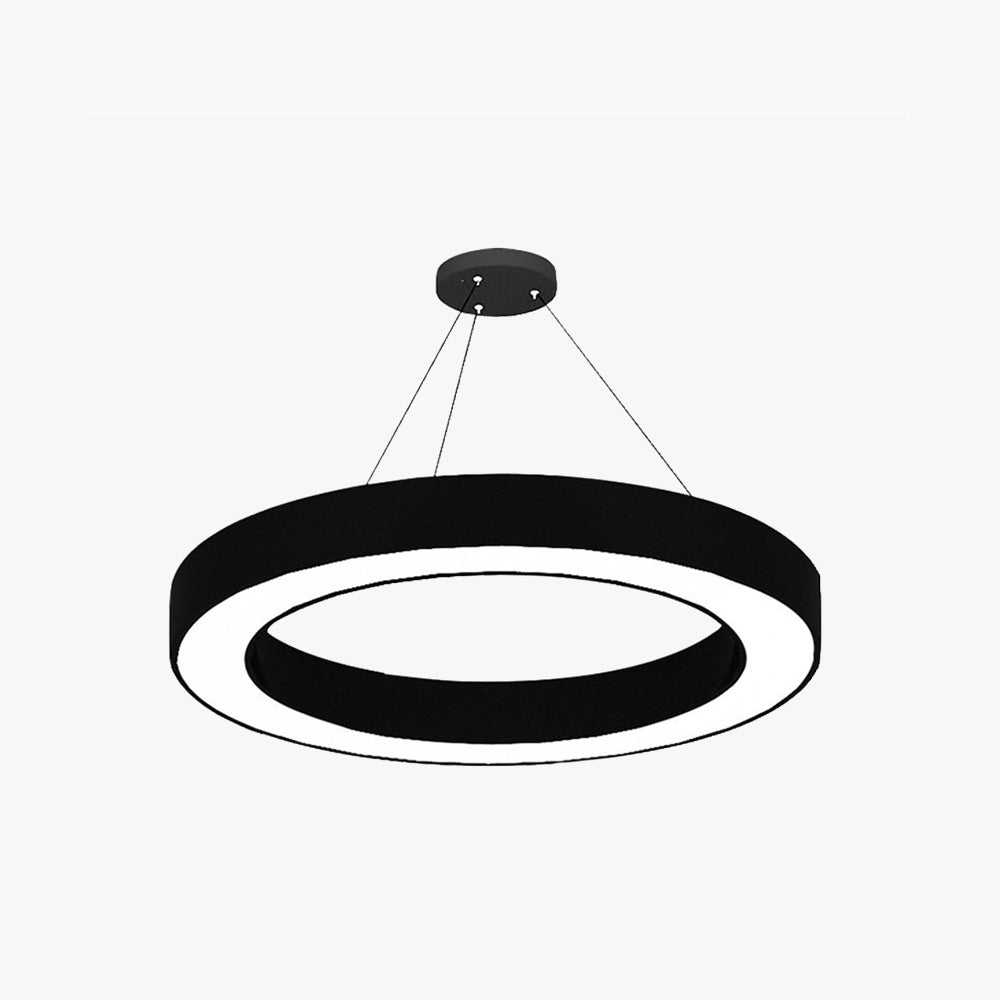 Arisha Minimalist Ring Acrylic Round Pendant Light Bedroom/Living Room - Letslighting