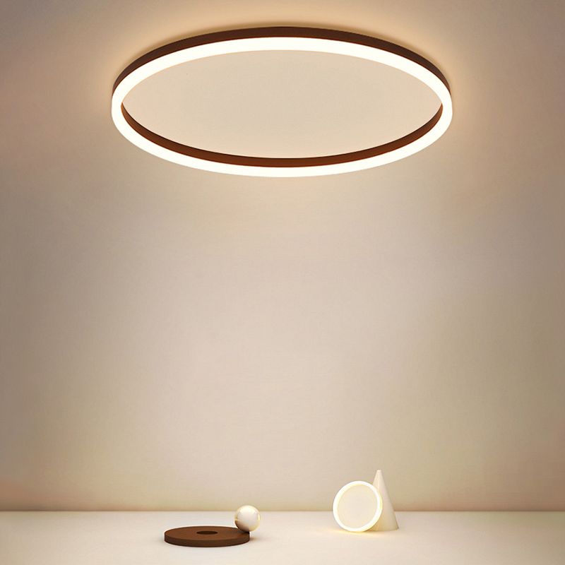 Arisha Minimalist Ring Flush Mount Ceiling Light - Letslighting