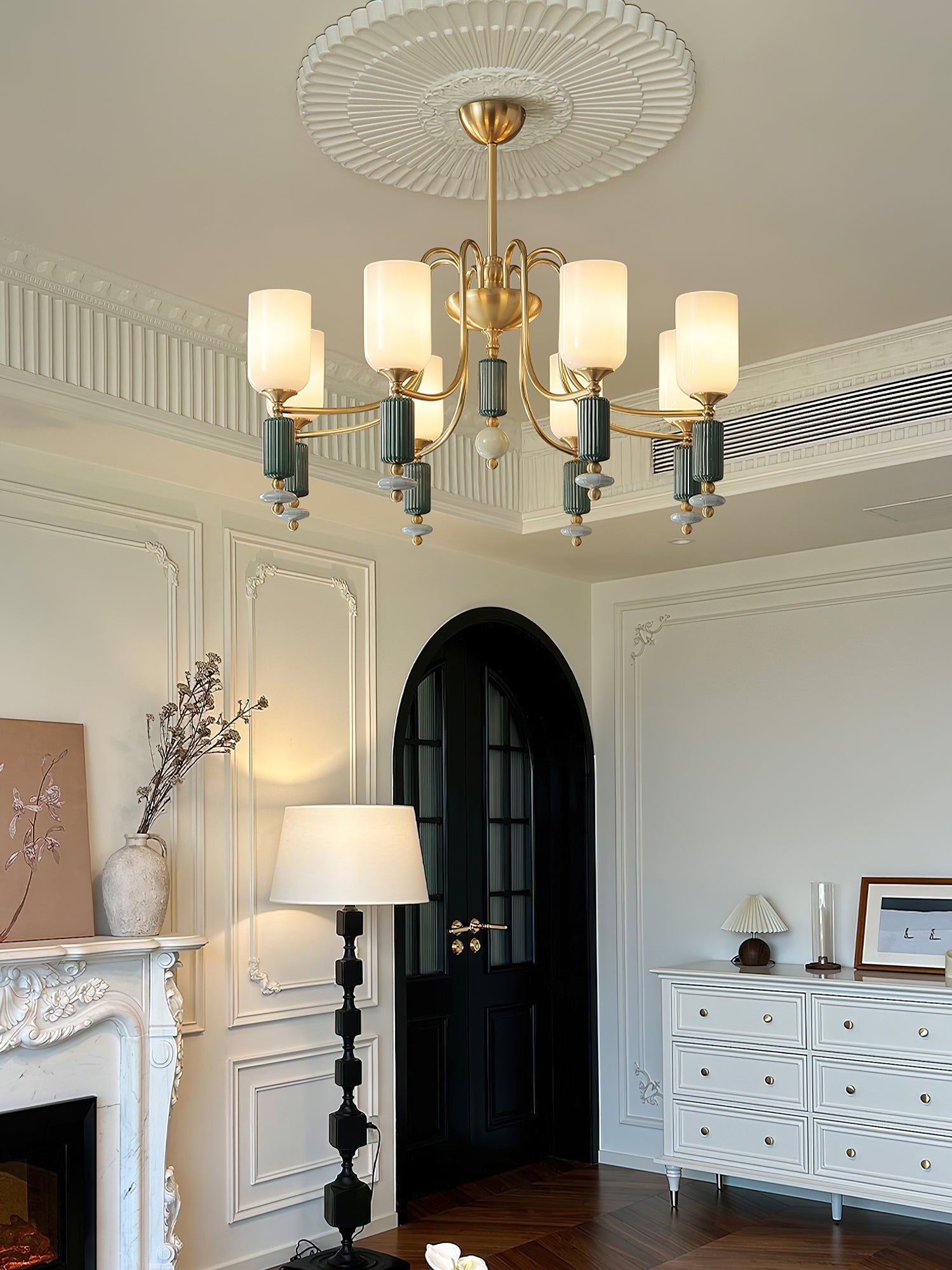 Luceren Ceramic Chandelier - Letslighting