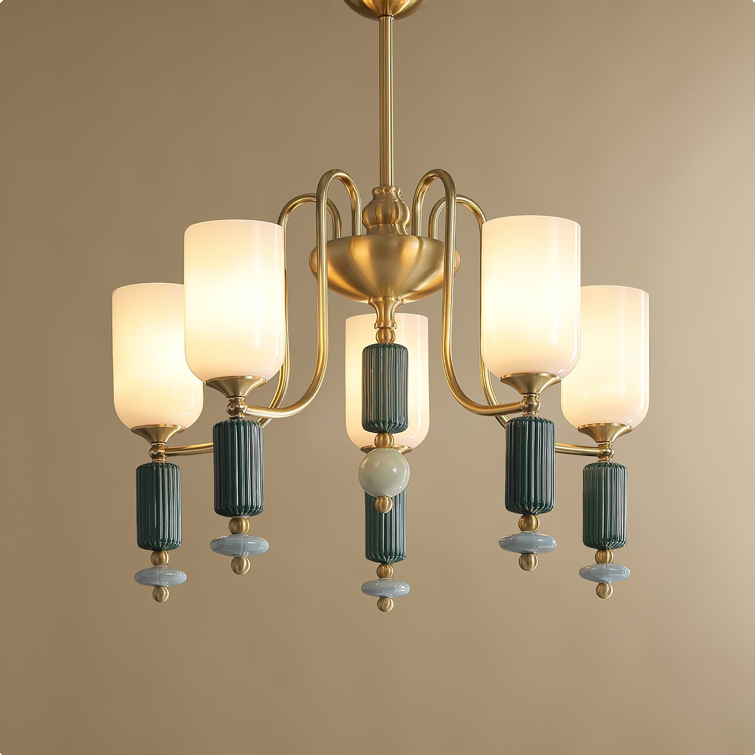 Luceren Ceramic Chandelier - Letslighting
