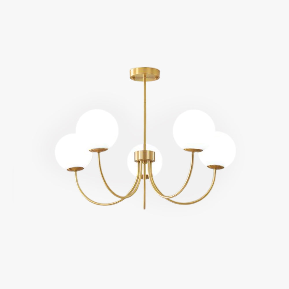 Valentina Modern Ball Bubble Glass Chandelier - Letslighting