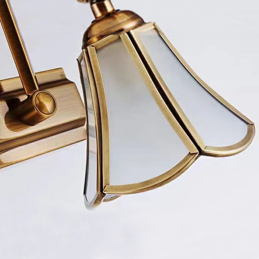 Ray Wall Lamp Vintage Flower Metal Glass Kitchen