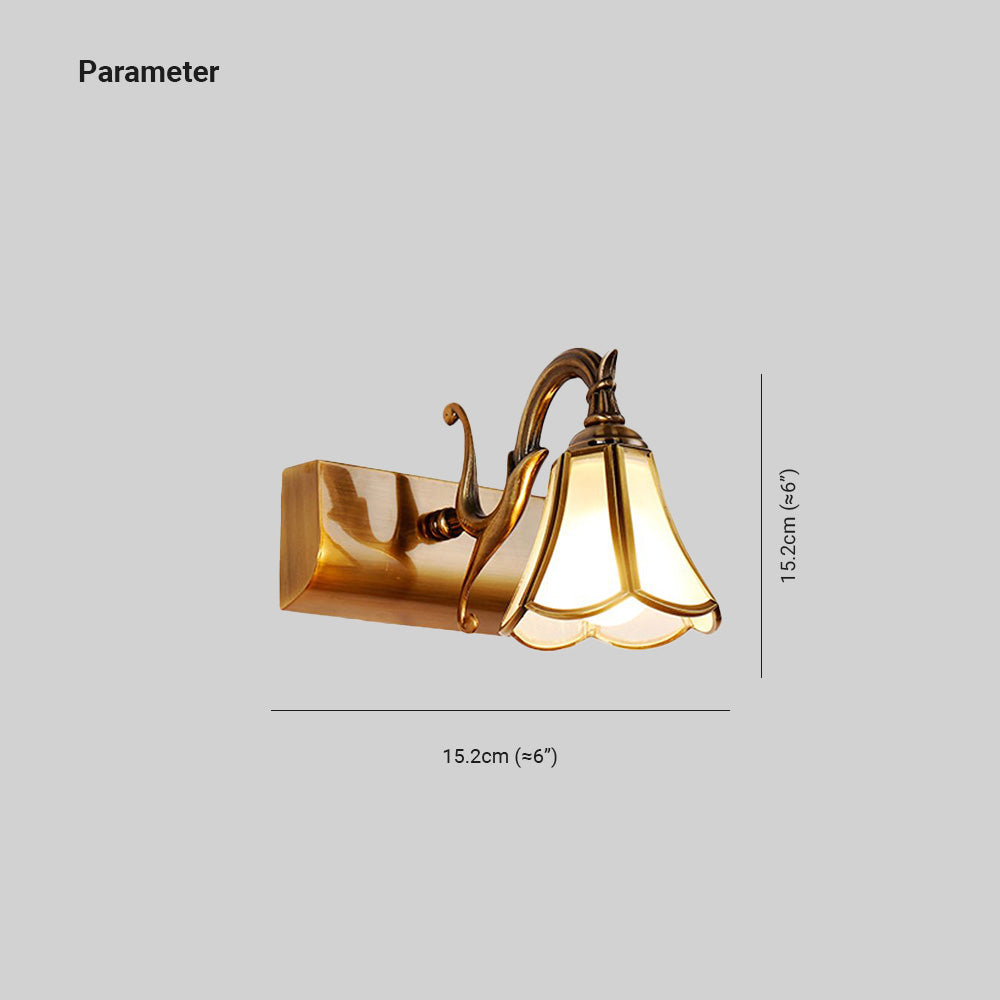 Ray Mirror Front Vanity Wall Lamp, 1/2/3 Heads