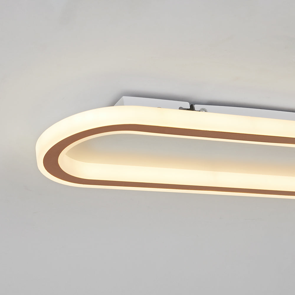 Arisha Minimalist Rectangular Flush Mount Ceiling Light - Letslighting