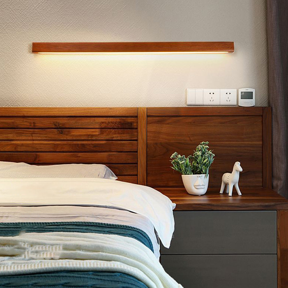 Muto Wall Lamp  Linear Wood