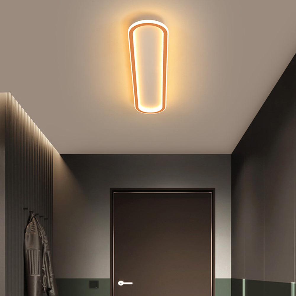 Arisha Minimalist Rectangular Flush Mount Ceiling Light - Letslighting
