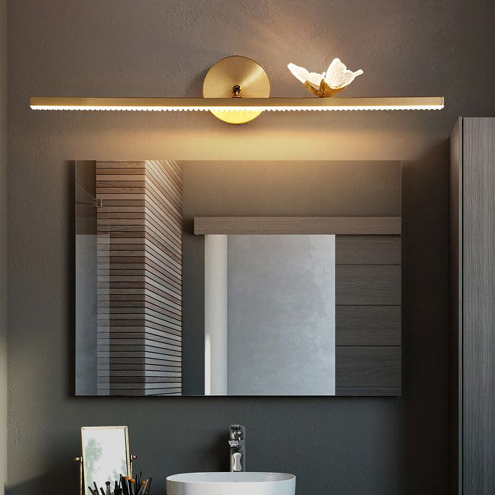 Arisha Luxury Butterfly Linear Wall Lamp Acrylic - Letslighting