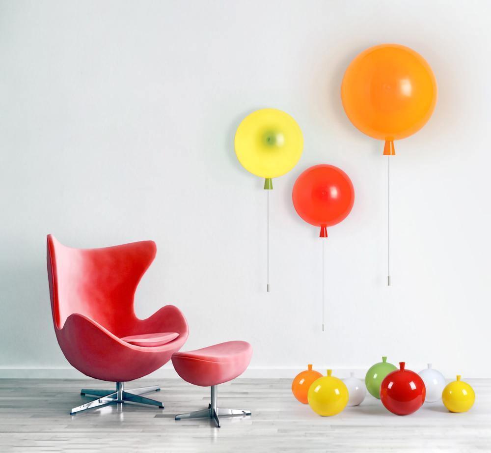 Cheerful Balloon Dream Plastic Wall Light - Letslighting