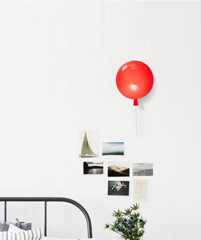 Cheerful Balloon Dream Plastic Wall Light - Letslighting