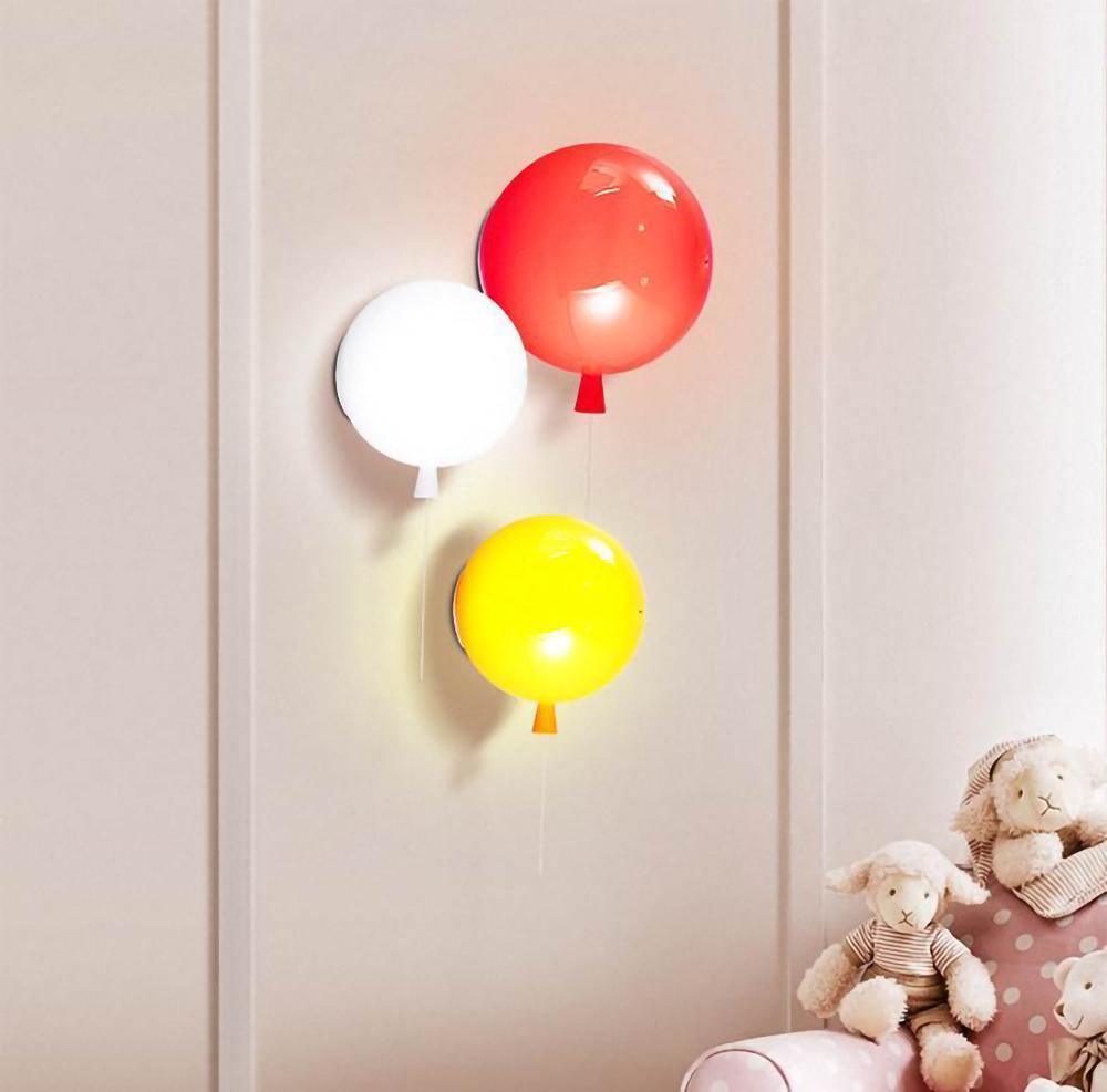 Cheerful Balloon Dream Plastic Wall Light - Letslighting
