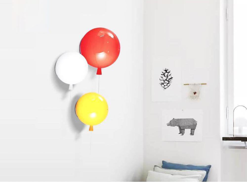 Cheerful Balloon Dream Plastic Wall Light - Letslighting
