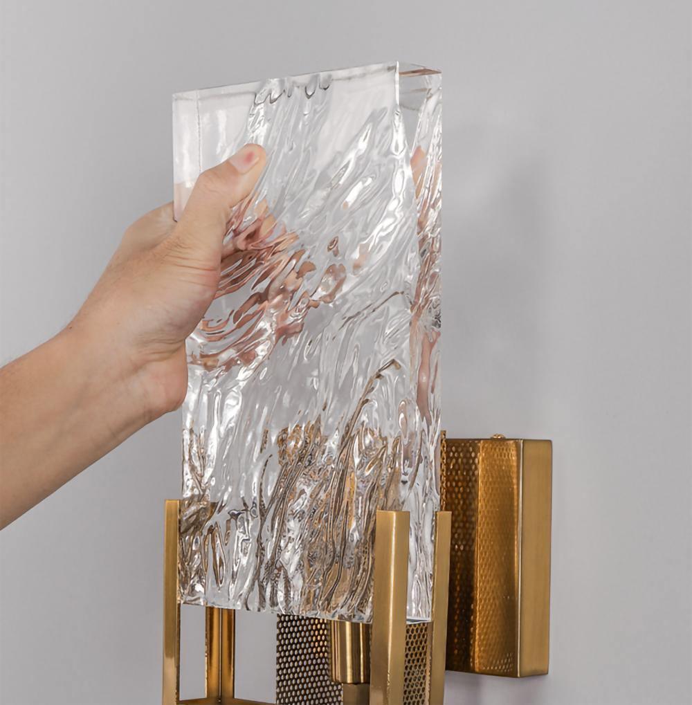 Ivenen Art Elegance Unique Ice Crystal Wall Lamp - Letslighting