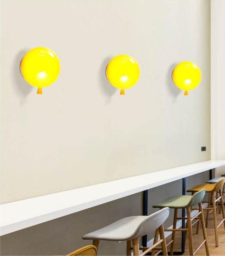 Cheerful Balloon Dream Plastic Wall Light - Letslighting