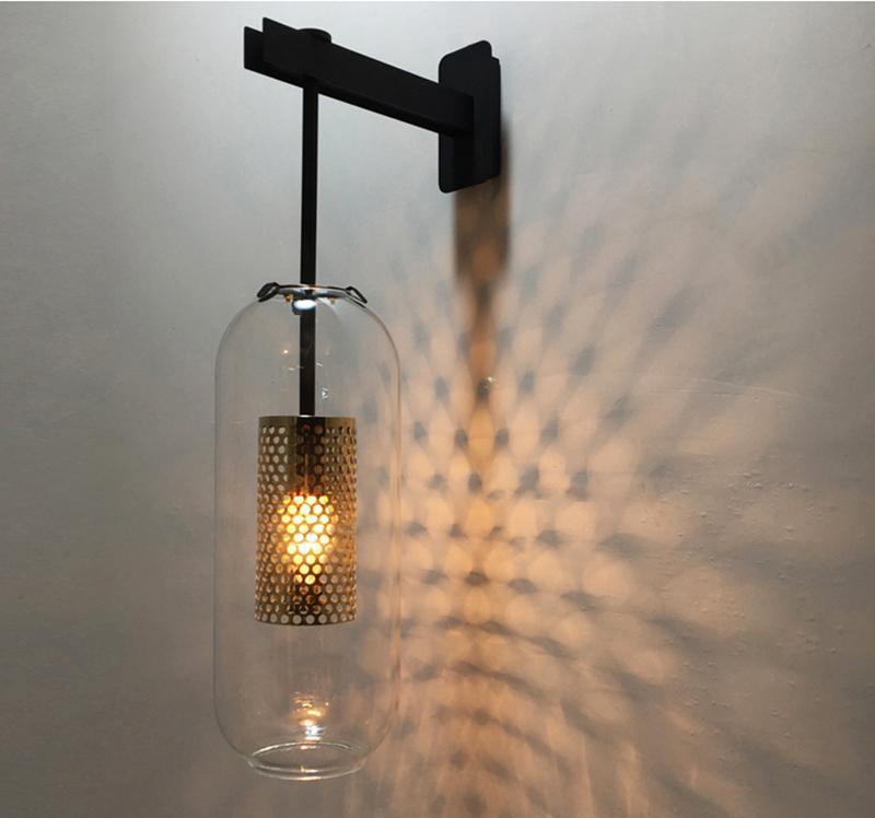 Evan Premium Nordic Art Glass Wall Lamp - Letslighting