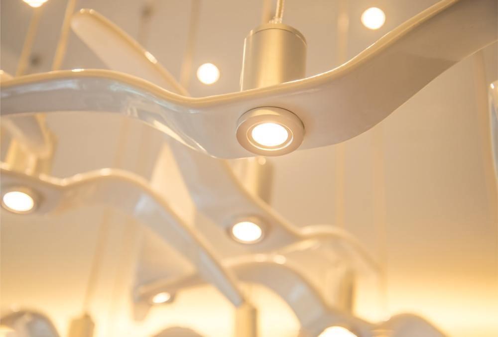 Lustra Pendant Lamp Bird Wings for Living Room - Letslighting