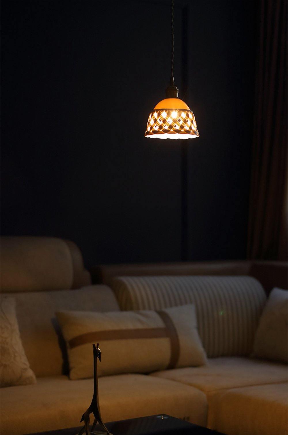 Orlenis Ceramic Cozy Pendant Lamp - Letslighting