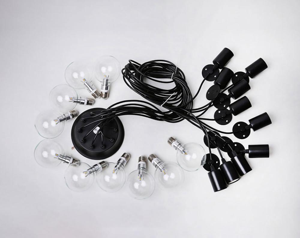 Lustra Chandelier Spider Cable Industrial - Letslighting