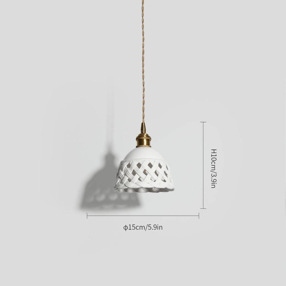 Orlenis Ceramic Cozy Pendant Lamp - Letslighting