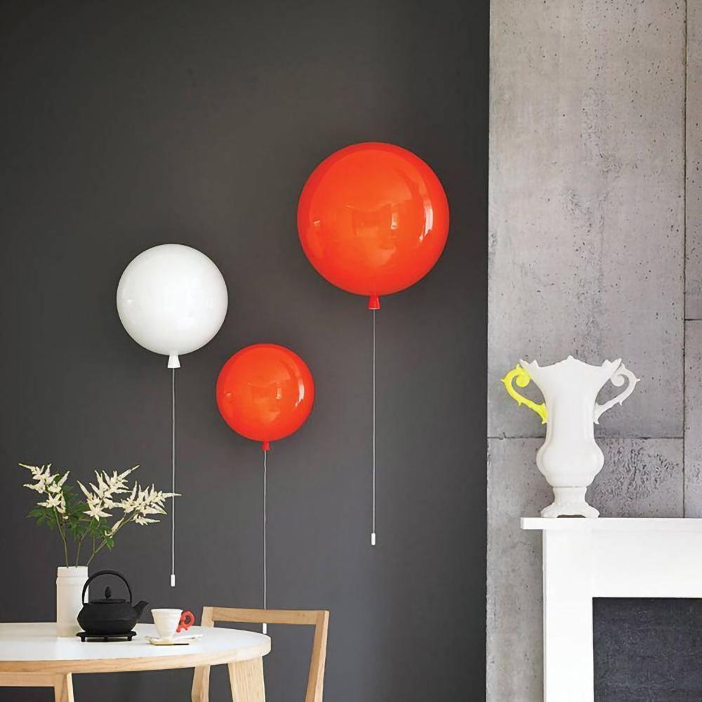 Cheerful Balloon Dream Plastic Wall Light - Letslighting