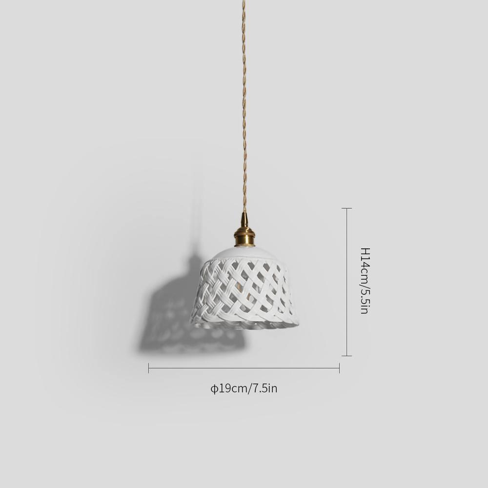 Orlenis Ceramic Cozy Pendant Lamp - Letslighting