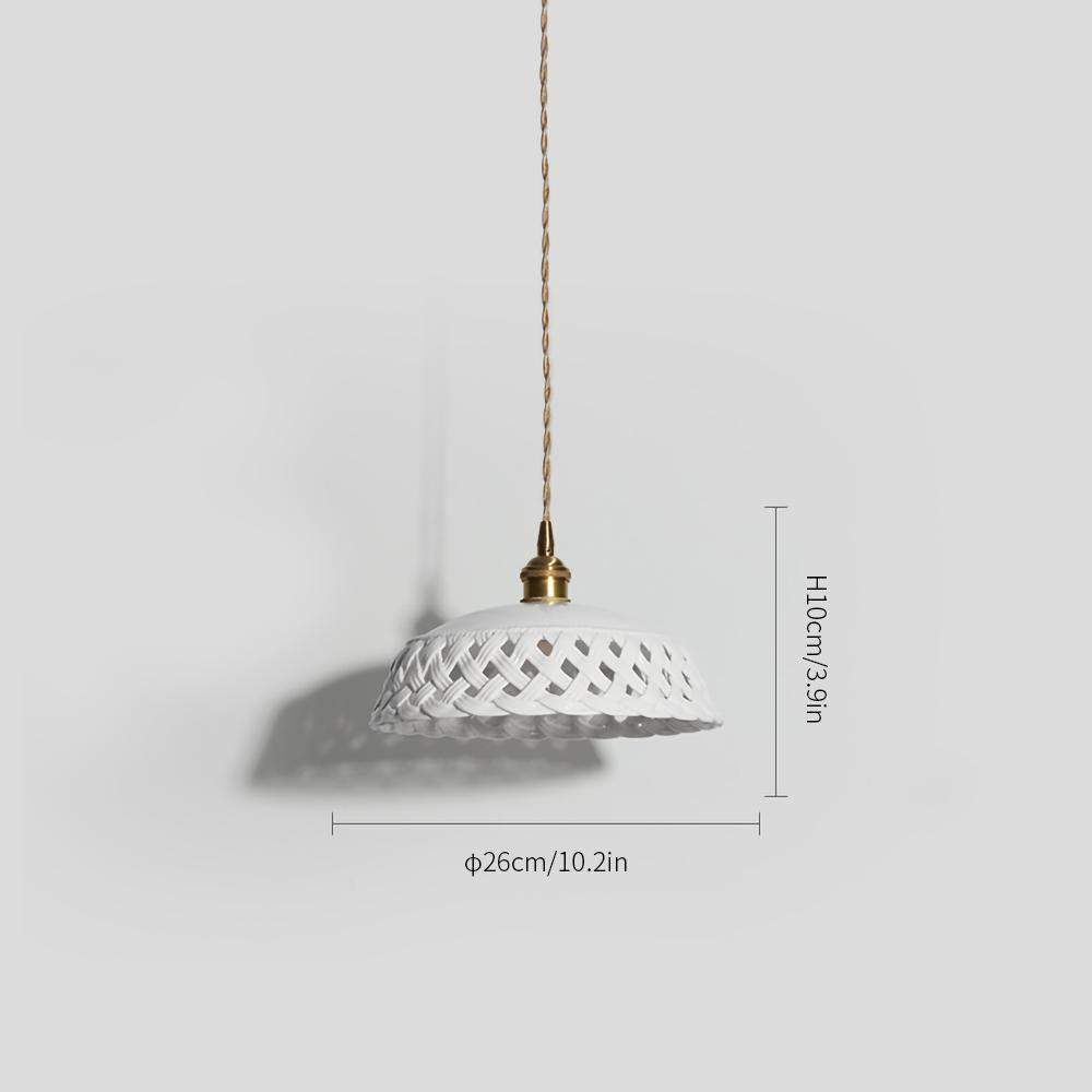 Orlenis Ceramic Cozy Pendant Lamp - Letslighting