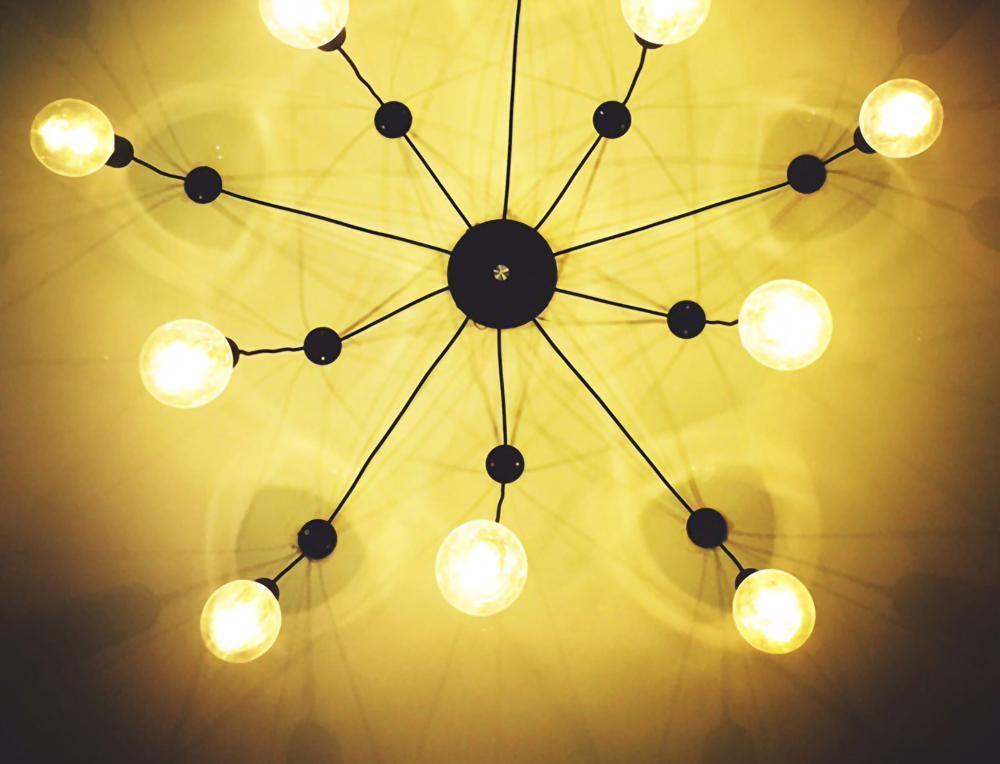 Lustra Chandelier Spider Cable Industrial - Letslighting
