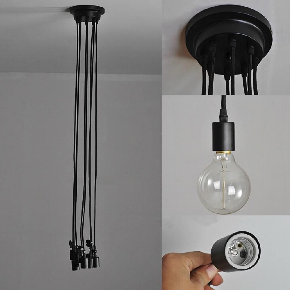 Lustra Chandelier Spider Cable Industrial - Letslighting