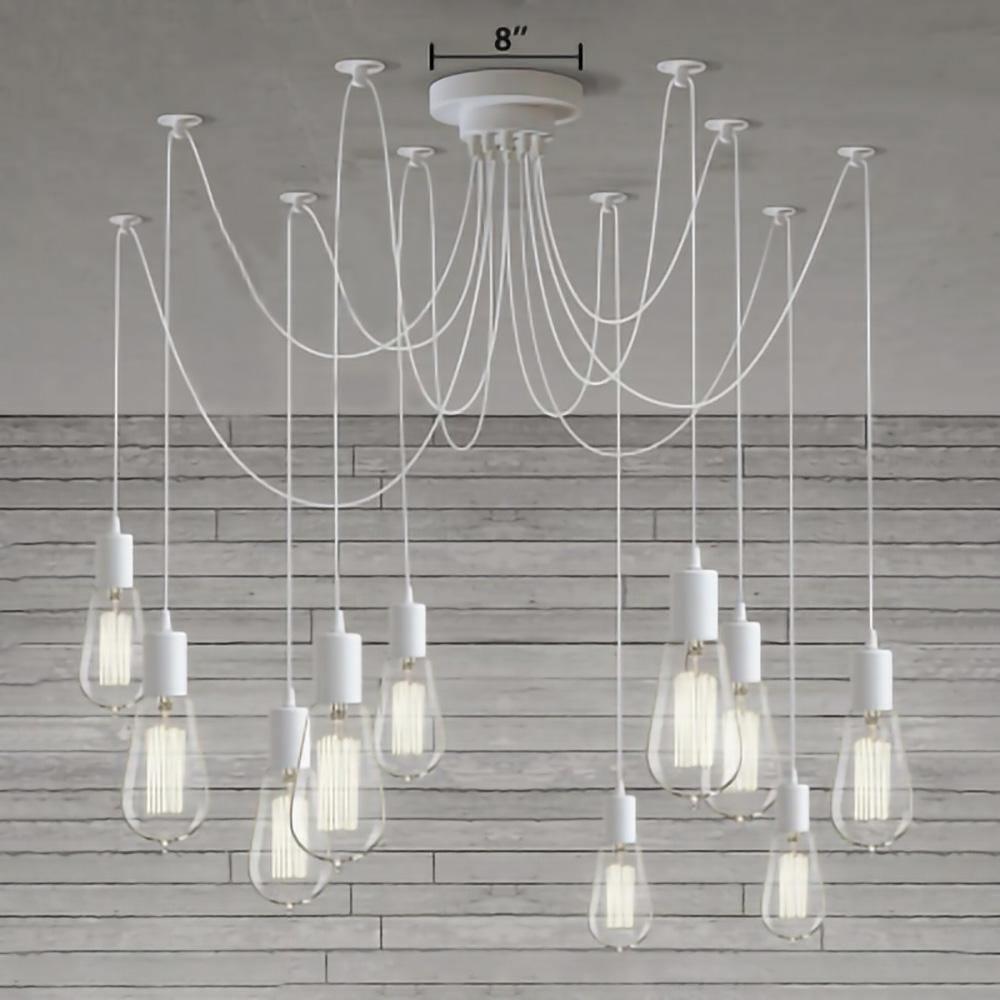 Lustra Chandelier Spider Cable Industrial - Letslighting