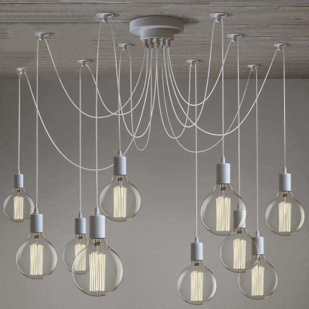 Lustra Chandelier Spider Cable Industrial - Letslighting