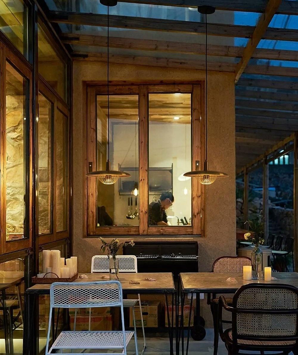 Elanora Wood Retro Vintage Pendant Lamp - Letslighting