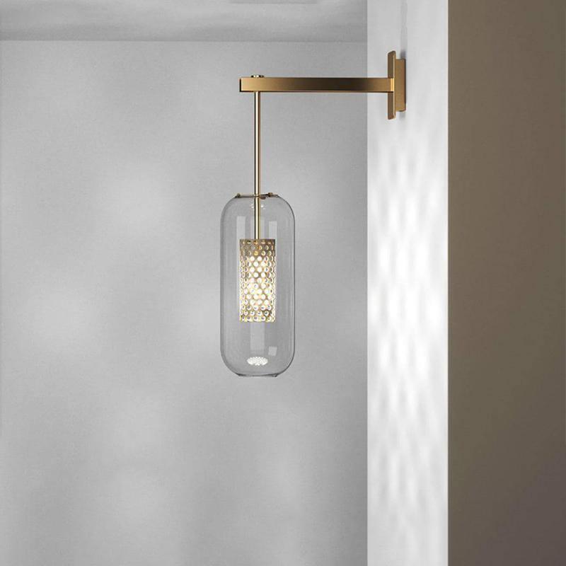 Evan Premium Nordic Art Glass Wall Lamp - Letslighting