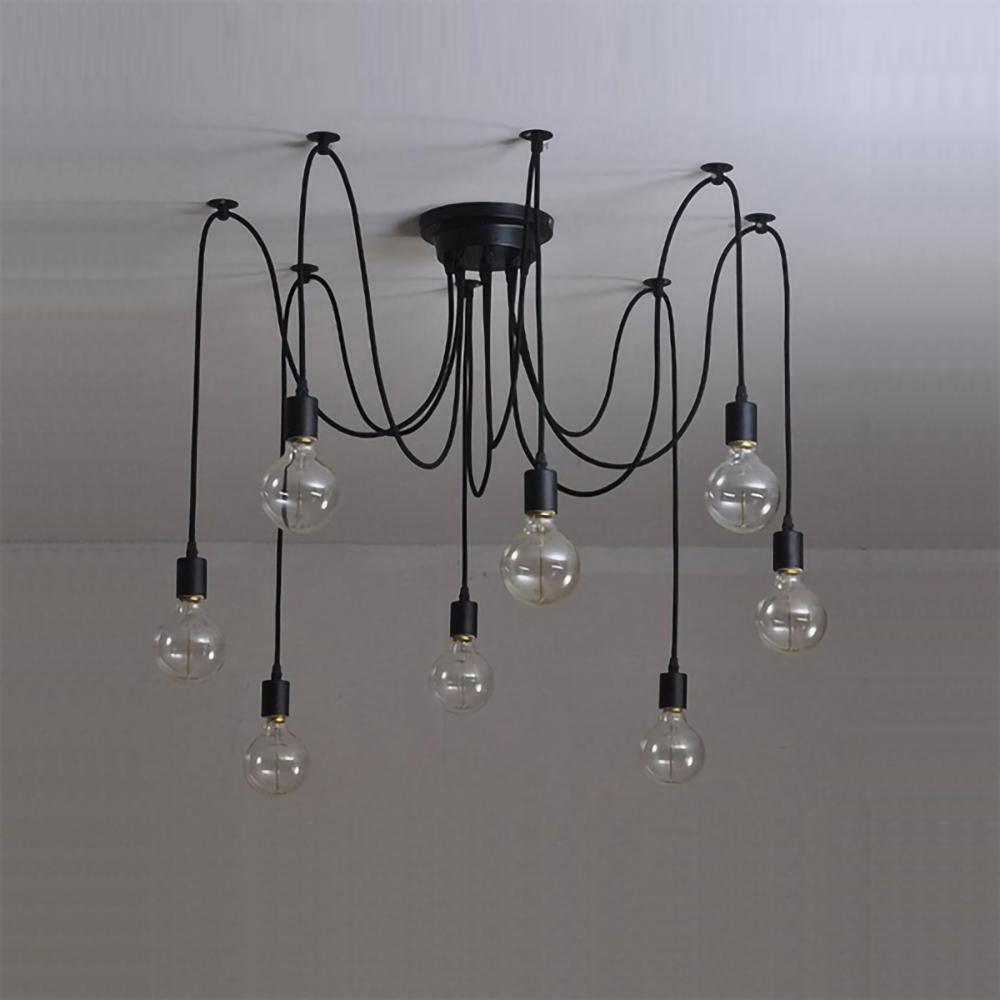 Lustra Chandelier Spider Cable Industrial - Letslighting